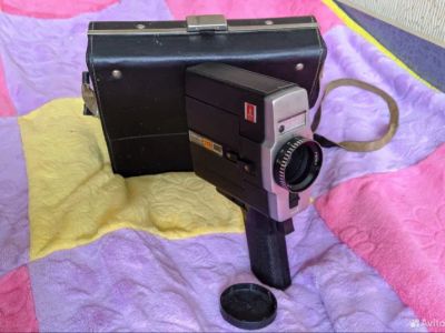 Лот: 24765300. Фото: 1. Кинокамера плёночная, Аврора 219. Плёночные компактные