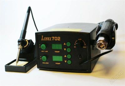 Лот: 1069909. Фото: 1. Станция паяльная LUKEY-702. Радиолюбительский инструмент
