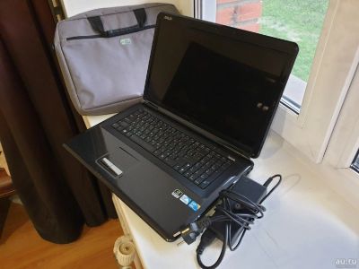 Лот: 13853786. Фото: 1. Ноутбук ASUS K70iO 17"/ Pentium... Ноутбуки