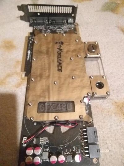 Лот: 11406936. Фото: 1. Nvidia geforce gtx 480 c VID-NX480... Видеокарты