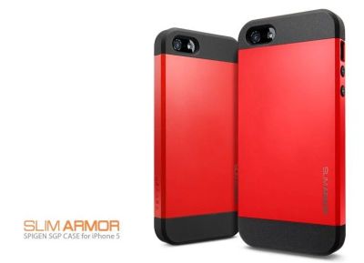 Лот: 3276881. Фото: 1. Чехол Spigen Slim Armor для iPhone... Чехлы, бамперы