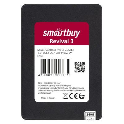 Лот: 24497397. Фото: 1. SSD накопитель Smartbuy Revival... SSD-накопители