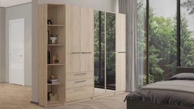 Лот: 23962573. Фото: 1. Стеллаж угловой Noble L, цвет... Полки, стеллажи, этажерки