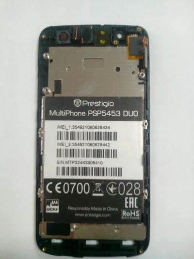 Лот: 12425231. Фото: 1. A415. Prestigio MultiPhone PSP5453... Корпуса, клавиатуры, кнопки