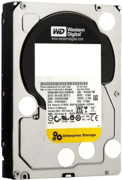 Лот: 4653747. Фото: 1. Винчестер HDD SATA-III 500Gb WD... Жёсткие диски (HDD)