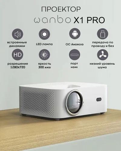 Лот: 19983947. Фото: 1. Проектор Xiaomi Wanbo Projector... Проекторы