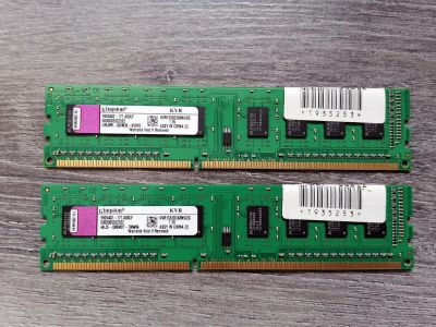 Лот: 16470853. Фото: 1. Kingston (KVR1333D3S8N9/2G) 4GB... Оперативная память