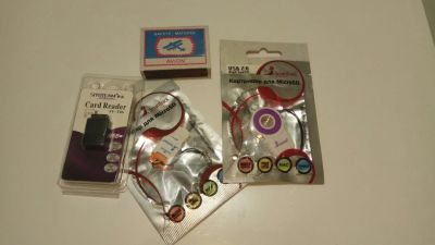 Лот: 9257010. Фото: 1. НОВЫЙ картридер, micro SD ( кардридер... Картридеры