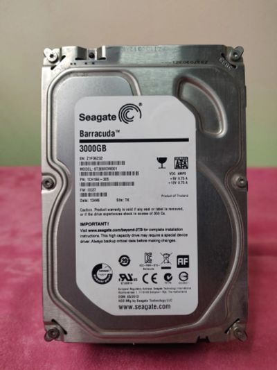 Лот: 23349065. Фото: 1. HDD 3000Gb/Seagete/SATA3/3,5... Жёсткие диски (HDD)