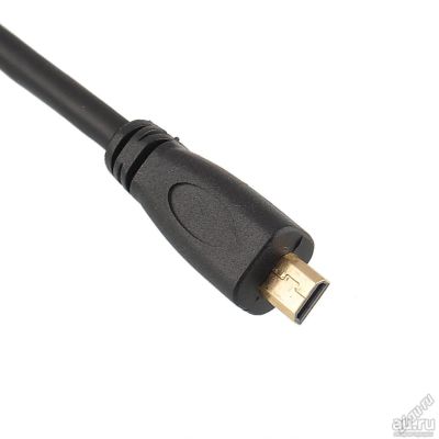 Лот: 17669326. Фото: 1. кабель для ТВ Micro HDMI HDMI... Шнуры, кабели, разъёмы