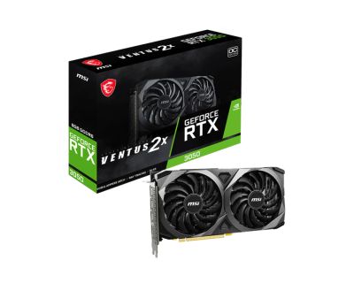 Лот: 25805068. Фото: 1. 8Gb MSI RTX 3050 Ventus 2X OC. Видеокарты