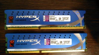 Лот: 3141349. Фото: 1. Отличная память DDR-3 2Х4GB Kingston... Оперативная память