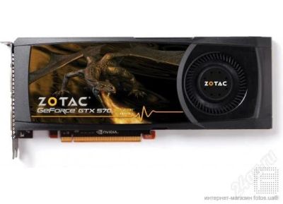 Лот: 2785980. Фото: 1. Zotac gtx 570 amp edition спец... Видеокарты