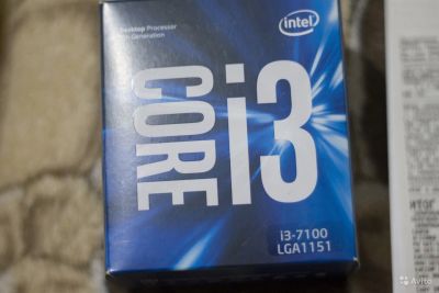 Лот: 11326206. Фото: 1. Процессор Intel Core i3-7100 3900... Процессоры