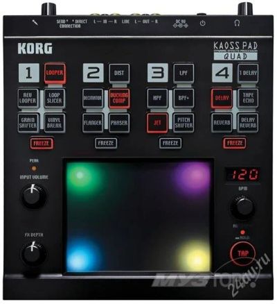 Лот: 3273510. Фото: 1. Korg Kaoss Pad Quad. Другое (музыкальные инструменты и оборудование)