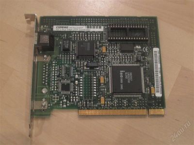 Лот: 2219589. Фото: 1. Compaq Netelligent 10 T PCI Intel... Сетевые карты