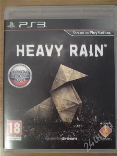 Лот: 395331. Фото: 1. Heavy Rain. Игры для консолей