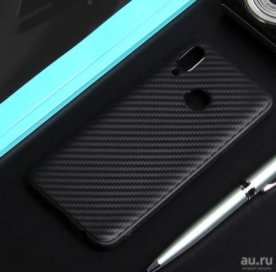 Лот: 13819480. Фото: 1. Чехол ТПУ карбон для Huawei P... Чехлы, бамперы