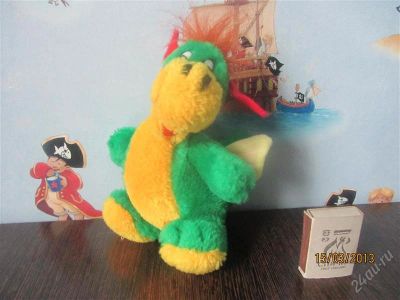 Лот: 2770871. Фото: 1. Мягкая игрушка Динозаврик. Мягкие