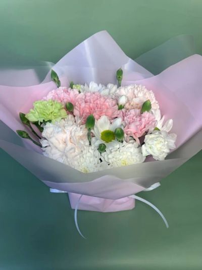 Лот: 25364046. Фото: 1. 8. Композиция из цветов быстрые... Свежие цветы