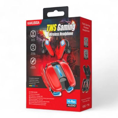 Лот: 25796785. Фото: 1. BT TWS GAMING ГАРНИТУРА KAKUSIGA... Наушники, гарнитуры