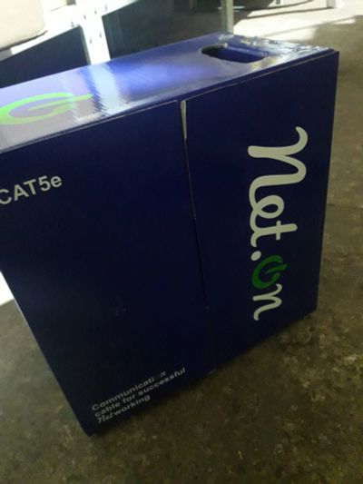 Лот: 17288114. Фото: 1. Витая пара UTP 4 пары AWG 24 Cat... Сетевые кабели