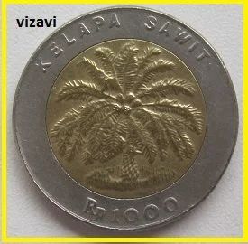Лот: 16804178. Фото: 1. Индонезия 1000 рупий 1996 (9). Азия
