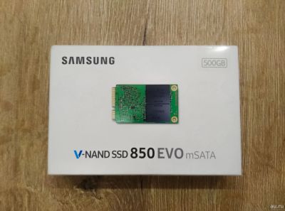 Лот: 13559047. Фото: 1. Samsung SSD 850 Evo mSata MZ-M5E500BW... SSD-накопители