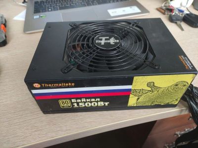 Лот: 16680494. Фото: 1. Блок питания 1500W ATX Thermaltake... Корпуса, блоки питания