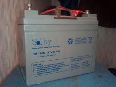 Лот: 6645501. Фото: 1. Аккумуляторы Solby SM 12-33 12V... Аккумуляторы