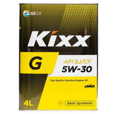 Лот: 20067654. Фото: 1. KIXX G 5w30 SJ/CF 4 л (масло полусинтетическое... Масла, жидкости