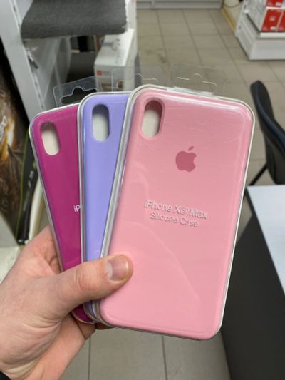 Лот: 16972711. Фото: 1. Чехол для iPhone XS Max Silicone... Чехлы, бамперы