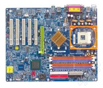 Лот: 1398670. Фото: 1. Материнская плата GigaByte GA-8IPE1000... Материнские платы