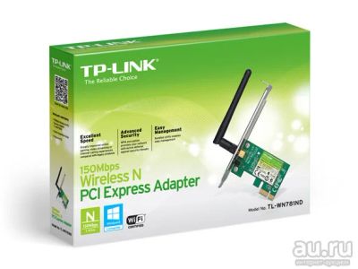 Лот: 8650103. Фото: 1. Беспроводной сетевой PCI Express-адаптер... WiFi, Bluetooth адаптеры
