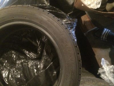 Лот: 15261795. Фото: 1. Комплект на зиму липучка goodyear... Шины