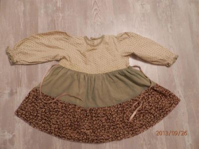 Лот: 3235777. Фото: 1. платье вельветовое р. 98 теплое. Платья, сарафаны