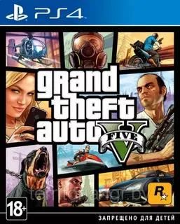 Лот: 11202385. Фото: 1. GTA 5 PS4. Игры для консолей