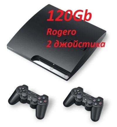 Лот: 2080404. Фото: 1. Playstation 3 (PS3) slim\120Гб... Игровые приставки, консоли
