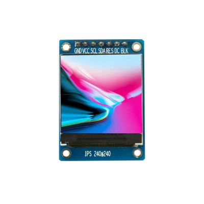 Лот: 9322061. Фото: 1. Дисплей LCD IPS 240x240 1.3" графический... Микроконтроллеры
