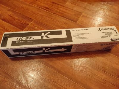 Лот: 17103184. Фото: 1. Картридж ķyocera tk 895k оригинальный. Картриджи, расходные материалы