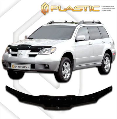Лот: 13007628. Фото: 1. Дефлектор капота Mitsubishi Outlander... Детали тюнинга