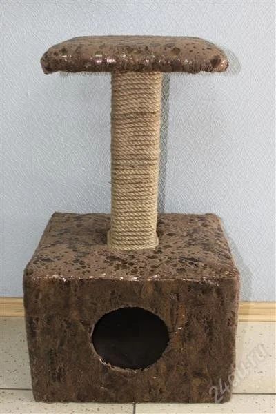 Лот: 2623911. Фото: 1. Кошкин дом. Домики, переноски, клетки, когтеточки