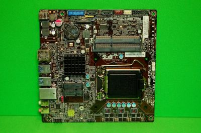 Лот: 5884001. Фото: 1. ECS H87H3-TI thin mini-ITX сокет... Материнские платы