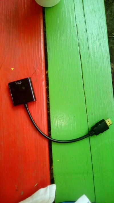 Лот: 11841304. Фото: 1. Переходник vga-hdmi. Шлейфы, кабели, переходники