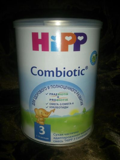 Лот: 9025334. Фото: 1. Смесь HIPP 3 Combiotic с 10 месяцев... Молоко и молочные продукты