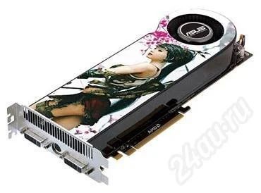 Лот: 410075. Фото: 1. ASUS Radeon HD 4870 X2 750 Mhz... Видеокарты