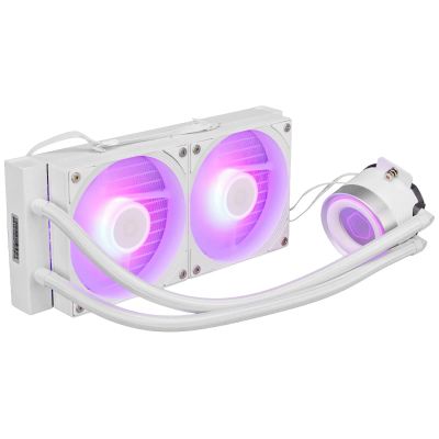 Лот: 25590730. Фото: 1. Сжо. ID-Cooling FX240 INF White. Системы охлаждения