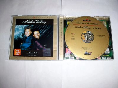Лот: 10620720. Фото: 1. Modern Talking – Alone CD BMG... Аудиозаписи