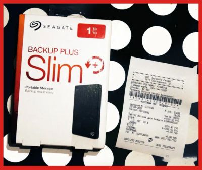 Лот: 9355134. Фото: 1. Seagate stdr1000200 1TB (чёрный... Жёсткие диски (HDD)