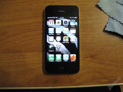 Лот: 2170439. Фото: 1. Iphone 4 32gb black neverlock. Смартфоны
